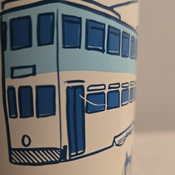 Starbucks Hong Kong Blue and Cream Tumbler - Picture 5 of 7